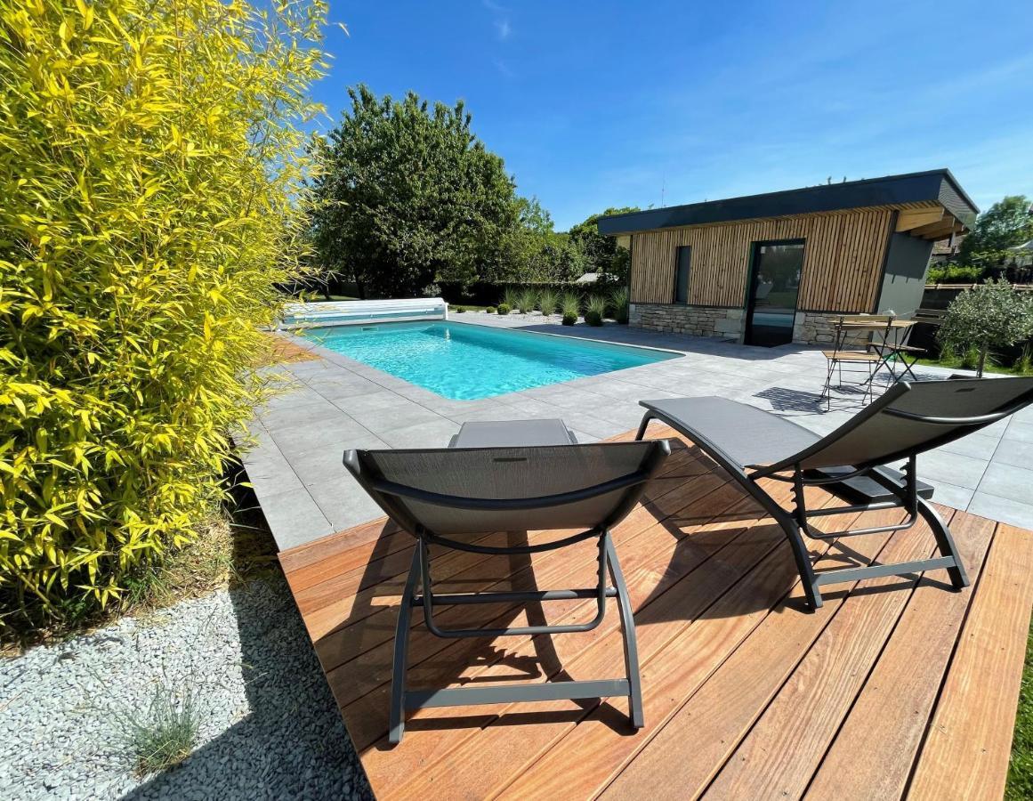 Sejour Detente - Appart'Hotel N 1 Avec Jaccuzi, Piscine Et Petit-Dejeuner Chouzelot Exterior photo